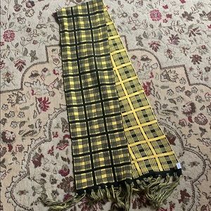 Black and Yellow Steelers Colors Scarf